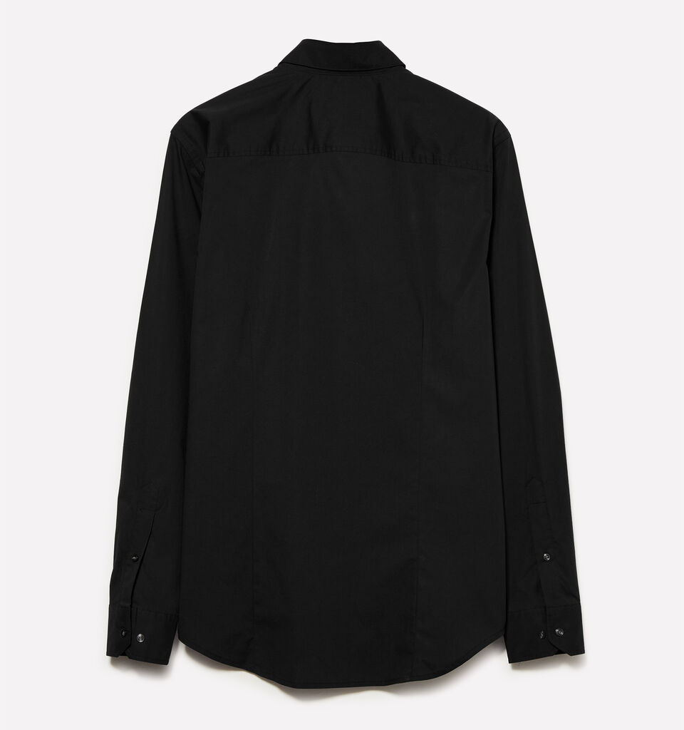 Chemise noire slim fit - chemises ajustées pour homme - Noir | Sisley image number 2